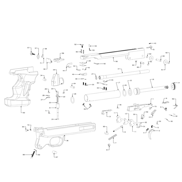 FAS Exploded Diagram – Chiappa Firearms UK