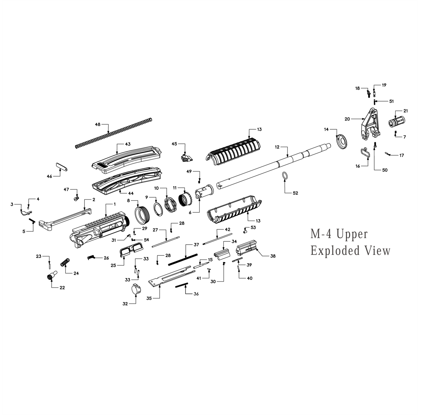 M4 Exploded Diagram